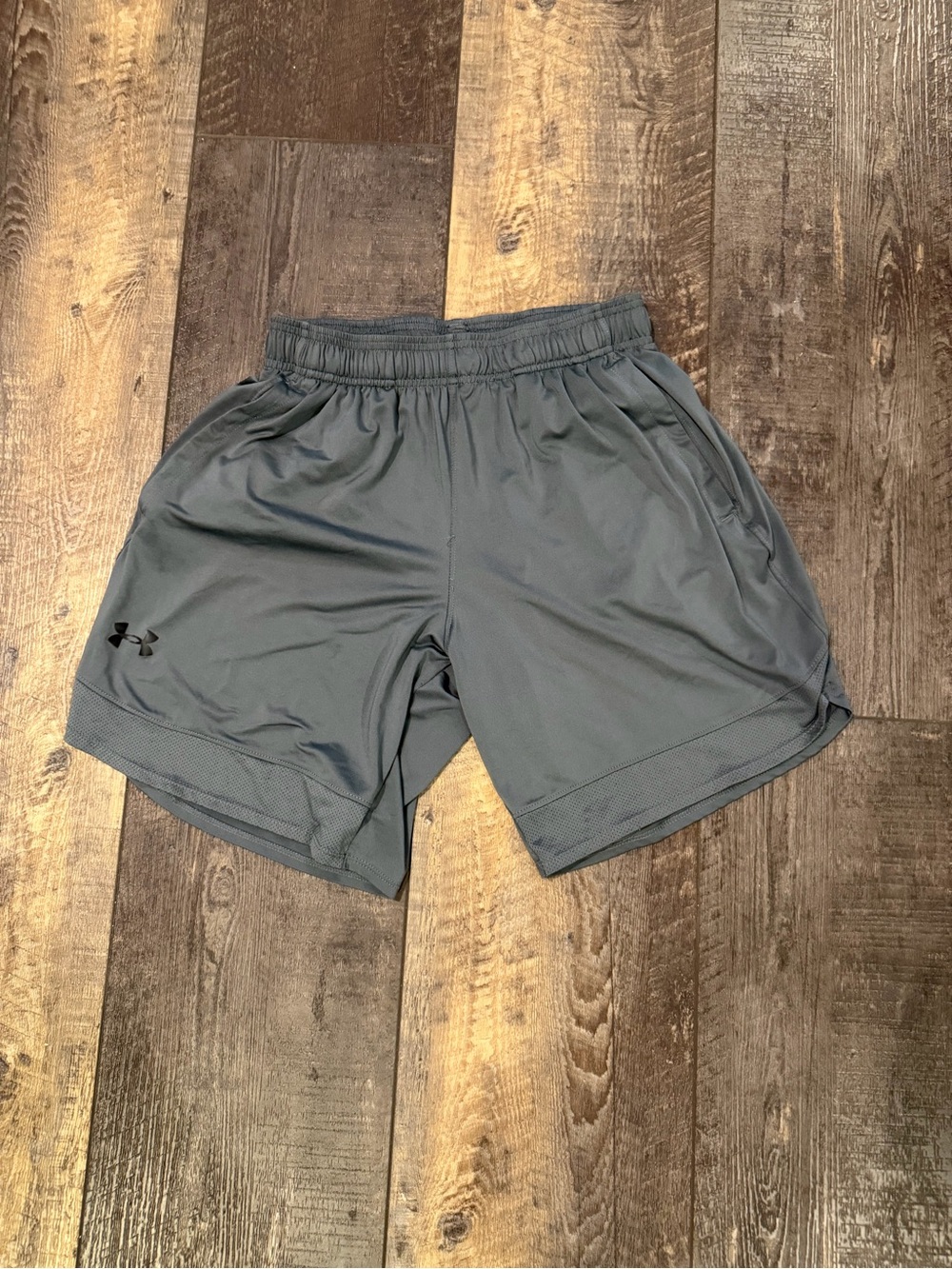 Under Armour Men's Slate Gray Athletic Training Shorts